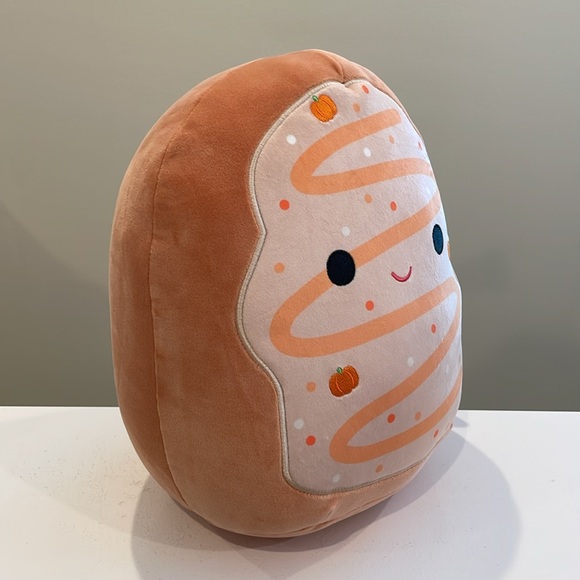 NWT 11” Tadd the Frosted Pumpkin 🎃 Donut Squishmallow - Rare Tag - Picture 2 of 7